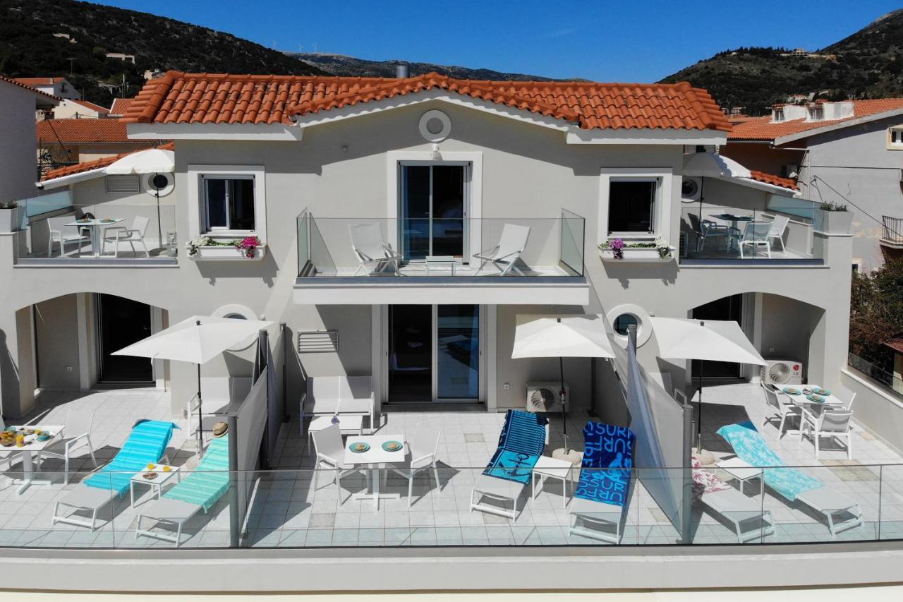 Sunrise Bay Apts Agia Efimia Bagian luar foto