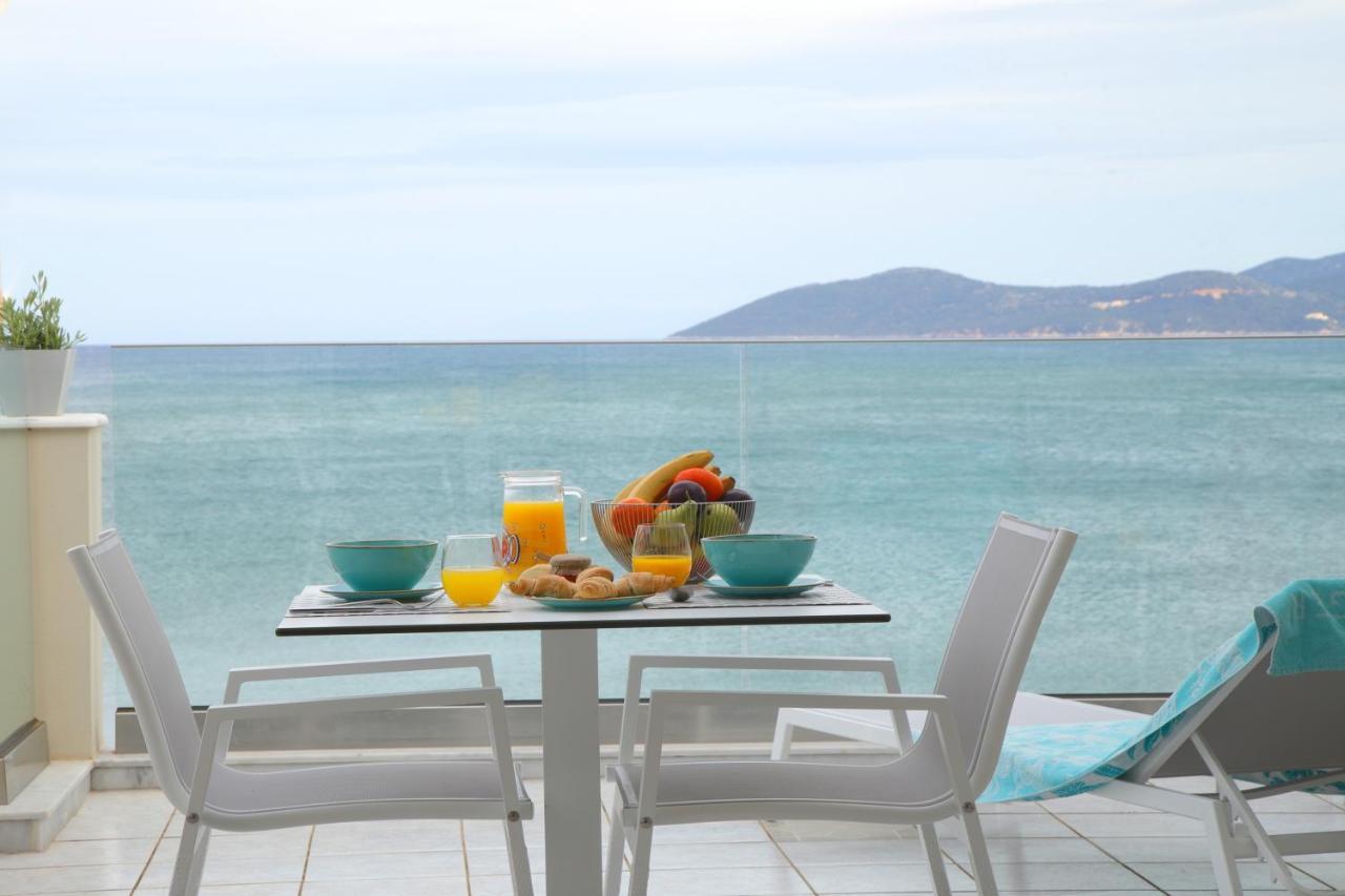 Sunrise Bay Apts Agia Efimia Bagian luar foto