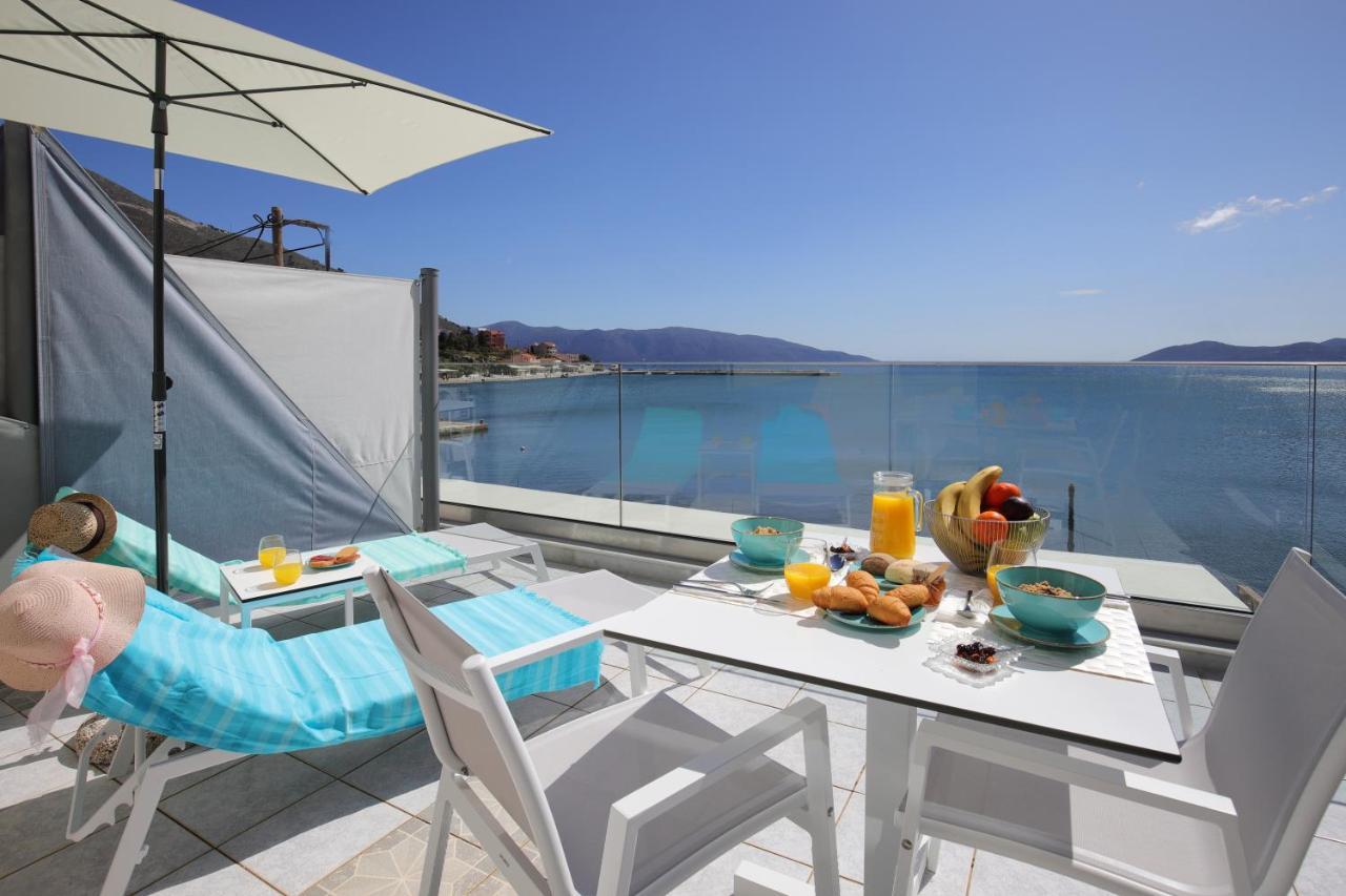 Sunrise Bay Apts Agia Efimia Bagian luar foto